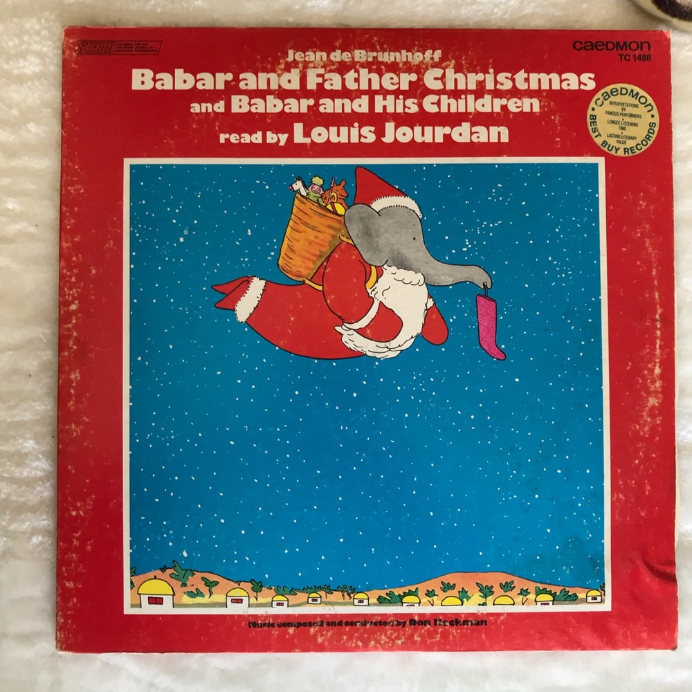 Babar and Father Christmas Vinyl LP